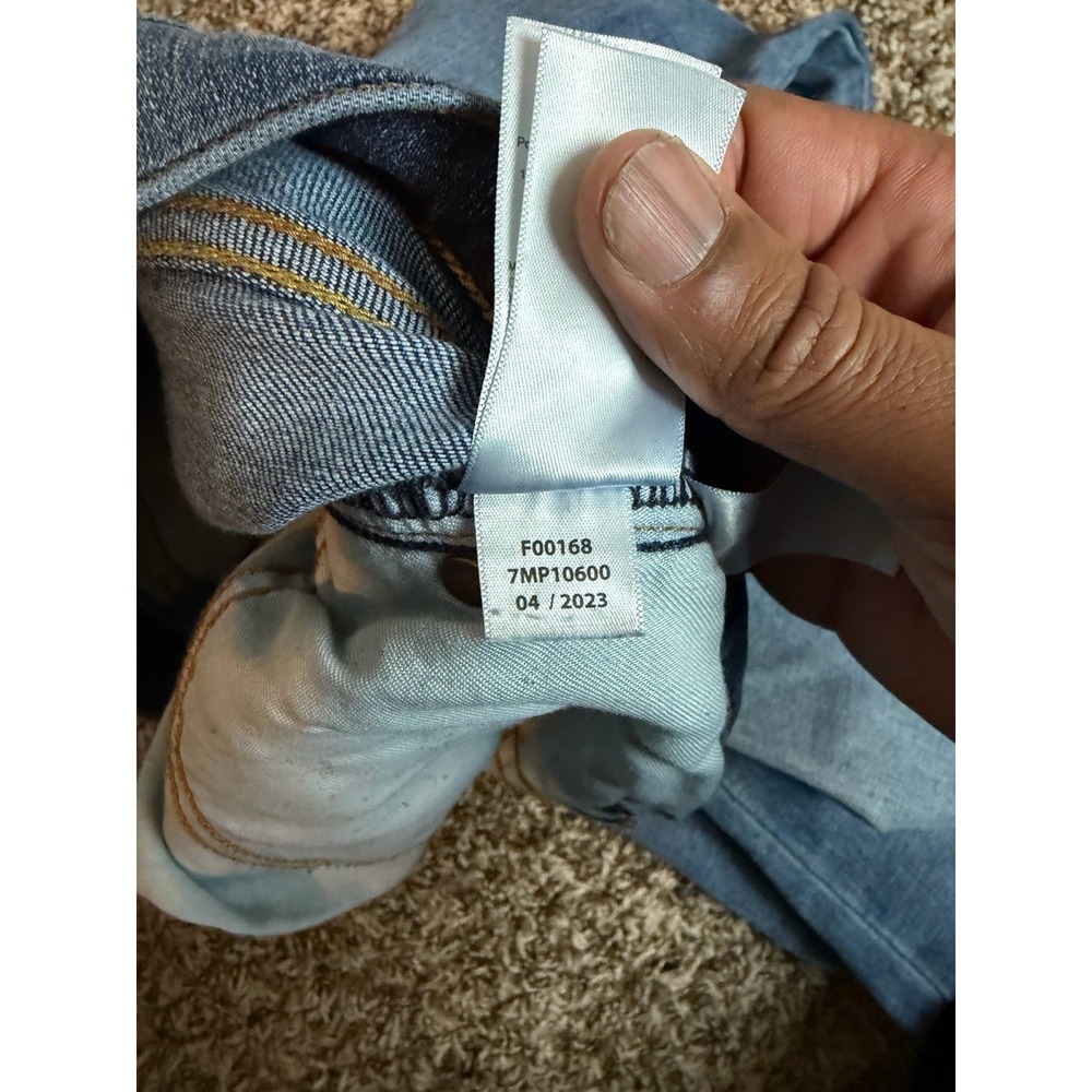 Lucky brand jeans‎ mens 32x29 223 straight blue denim Stretch Streetwear Work - Picture 5 of 7